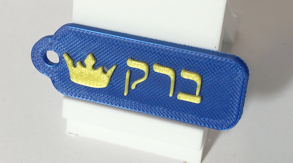 מחזיק מפתחות ספורטיבי מעוצב – תמונה 2